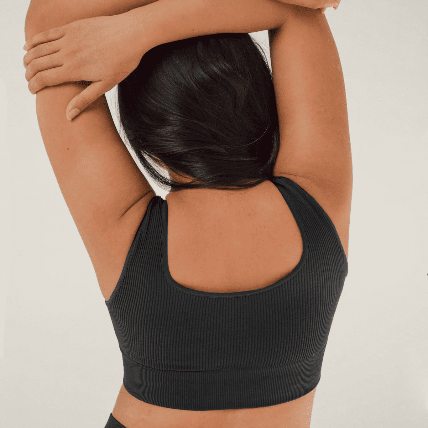Ribbed Leggings and Ribbed Scoop Neck Bra Set – Nuttch